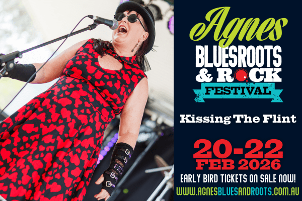 kissing the flint wide band graphic