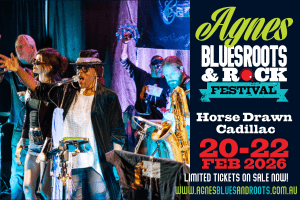 horse drawn cadillac wide band graphic